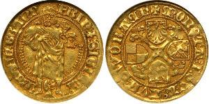 1 Gulden States of Germany Gold 