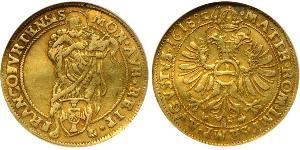 1 Gulden States of Germany Gold 