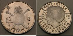 1 Gulden Paesi Bassi Nichel 