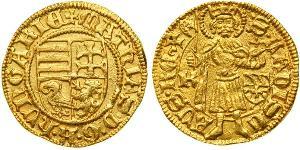 1 Gulden Royaume de Hongrie (1000-1918) Or Matthias Corvinus of Hungary  (1443 -1490)