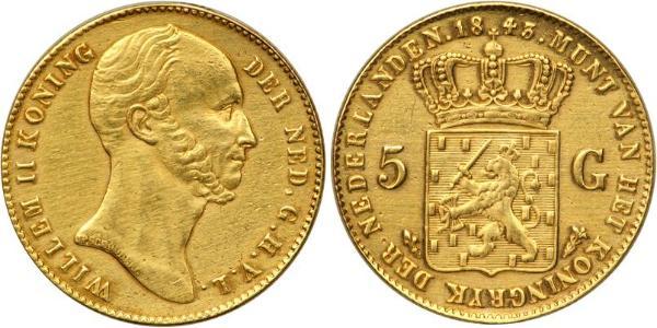 1 Gulden Royaume des Pays-Bas (1815 - ) Or 