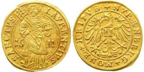 1 Gulden States of Germany Or 