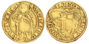 1 Gulden Alemania Oro 