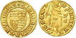 1 Gulden Reino de Hungría (1000-1918) Oro Sigismund, Holy Roman Emperor (1368 -1437)