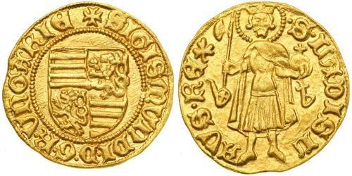 1 Gulden Reino de Hungría (1000-1918) Oro Sigismund, Holy Roman Emperor (1368 -1437)