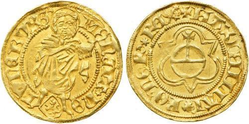 1 Gulden States of Germany Oro Maximiliano I de Habsburgo(1459 - 1519)