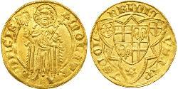 1 Gulden Stati federali della Germania Oro 