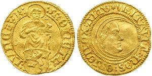 1 Gulden Stati federali della Germania Oro 