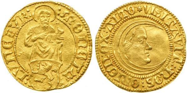 1 Gulden Stati federali della Germania Oro 