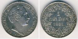1 Gulden  Plata 