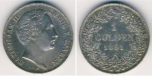 1 Gulden  Plata 