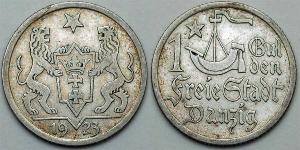 1 Gulden Gdansk (1920-1939) Silber 