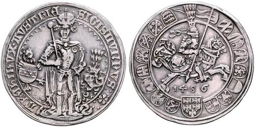 1 Gulden Österreich Silber 