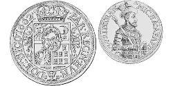 1 Gulden Principality of Transylvania (1571-1711) Silver 