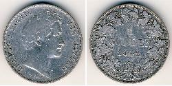 1 Gulden  Silver 