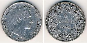 1 Gulden  Silver 