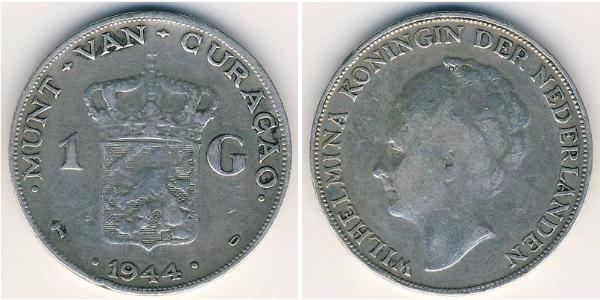 1 Gulden  Silver 