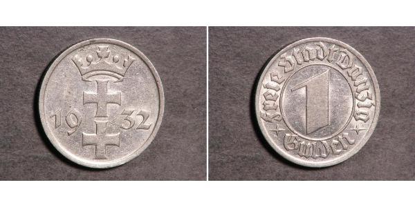 1 Gulden 但澤自由市 (1920 - 1939)  