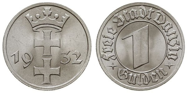 1 Gulden 但澤自由市 (1920 - 1939)  