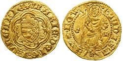 1 Gulden 匈牙利王国 金 Mary of Hungary (1371-1395)