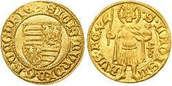 1 Gulden 匈牙利王国 金 西吉斯蒙德 (神圣罗马帝国) (1368 -1437)