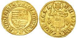 1 Gulden 匈牙利王国 金 西吉斯蒙德 (神圣罗马帝国) (1368 -1437)