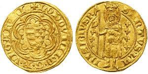 1 Gulden 匈牙利王国 金 Louis I of Hungary (1326-1382)