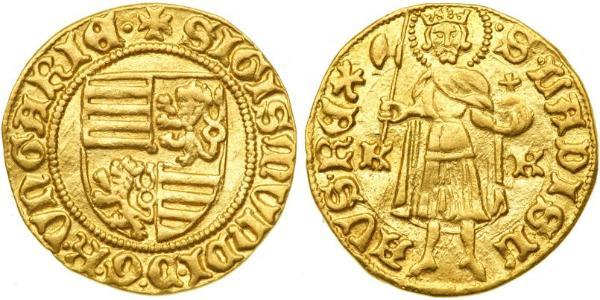 1 Gulden 匈牙利王国 金 西吉斯蒙德 (神圣罗马帝国) (1368 -1437)