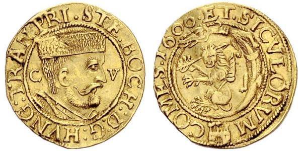 1 Gulden 匈牙利王国 金 Louis I of Hungary (1326-1382)