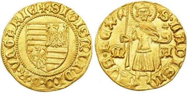 1 Gulden 匈牙利王国 金 西吉斯蒙德 (神圣罗马帝国) (1368 -1437)