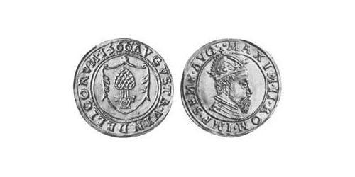 1 Gulden 奥格斯堡 (1276 - 1803 Augsburg) 金 马克西米利安二世 (神圣罗马帝国) (1527 - 1576)