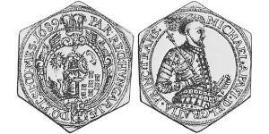 1 Gulden 外西凡尼亞公國 (鄂圖曼帝國) (1570 - 1711) 銀 