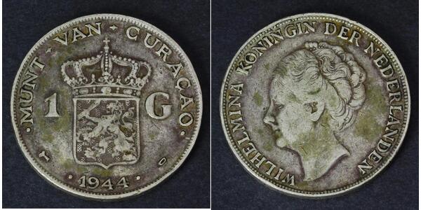1 Gulden 荷兰王国 銀 威廉明娜 (荷兰)