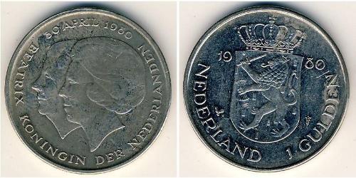 1 Gulden 荷兰王国 镍 