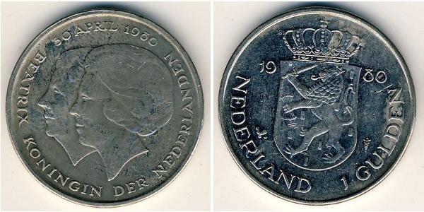 1 Gulden 荷兰王国 镍 
