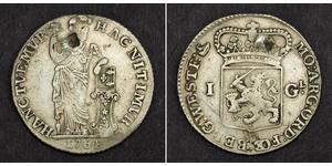 1 Gulden / 20 Stiver Royaume des Pays-Bas (1815 - ) Argent 