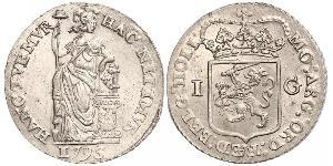 1 Gulden / 20 Stiver Royaume des Pays-Bas (1815 - ) Argent 