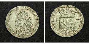 1 Gulden / 20 Stiver Reino de los Países Bajos (1815 - ) Plata 