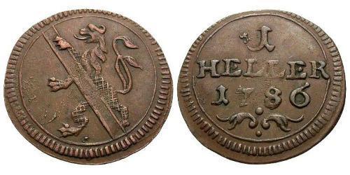 1 Heller Germany Copper 