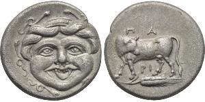 1 Hemidrachm Grecia antica (1100BC-330) Argento 