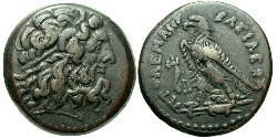 1 Hemidrachm Ptolemaic Kingdom (332BC-30BC) Bronze Ptolemy III Euergetes(282BC-222BC)