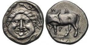 1 Hemidrachm Antigua Grecia (1100BC-330) Plata 