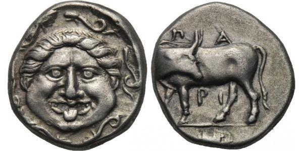1 Hemidrachm Antigua Grecia (1100BC-330) Plata 
