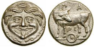 1 Hemidrachm Antikes Griechenland (1100BC-330) Silber 