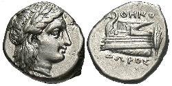 1 Hemidrachm Ancient Greece (1100BC-330) Silver 