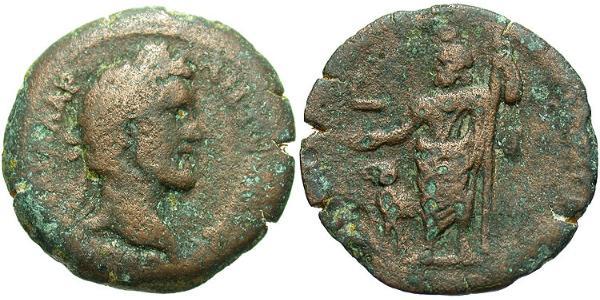 1 Hemidrachm Римская империя (27BC-395) Бронза Антонин Пий  (86-161)