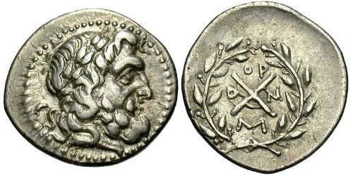 1 Hemidrachm Стародавня Греція (1100BC-330) Бронза 