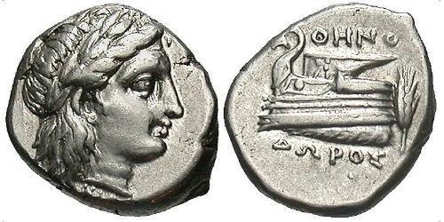 1 Hemidrachm Древняя Греция (1100BC-330) Серебро 