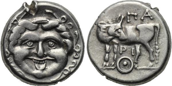 1 Hemidrachm Древняя Греция (1100BC-330) Серебро 