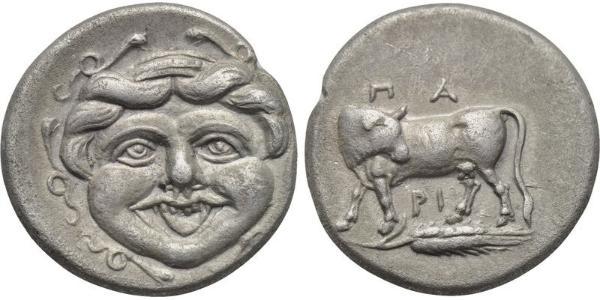 1 Hemidrachm Древняя Греция (1100BC-330) Серебро 